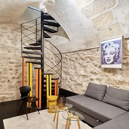 Daire Superb Le Marais Center Of *